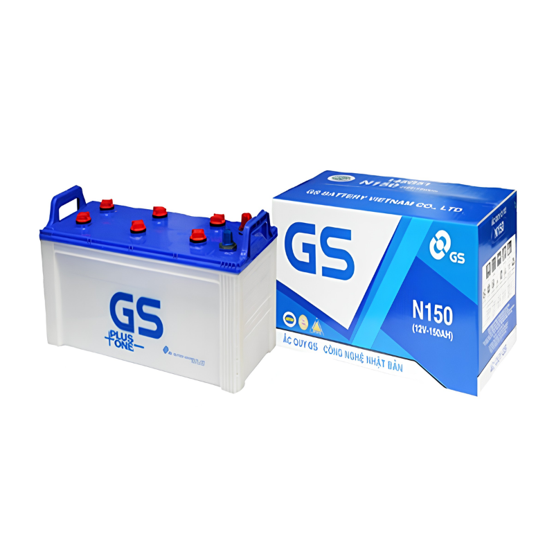 ẮC QUY GS N150E 12V-150Ah